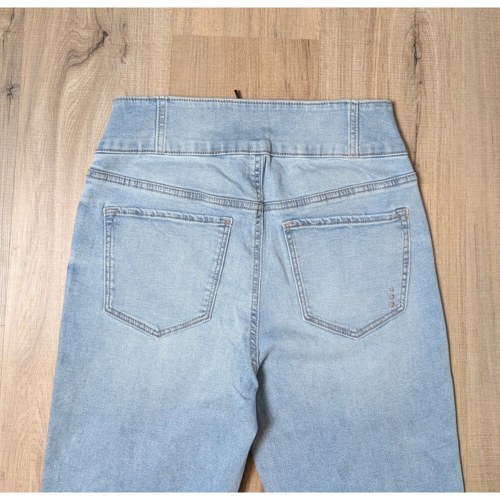 NWOT Rachel Roy Size 29 Flared Jeans 3 Buttons High Waisted Stretch Retro Y2K - Picture 4 of 8